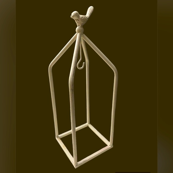 Source Unknown Other - Metal Birdhouse Frame Accent Decor